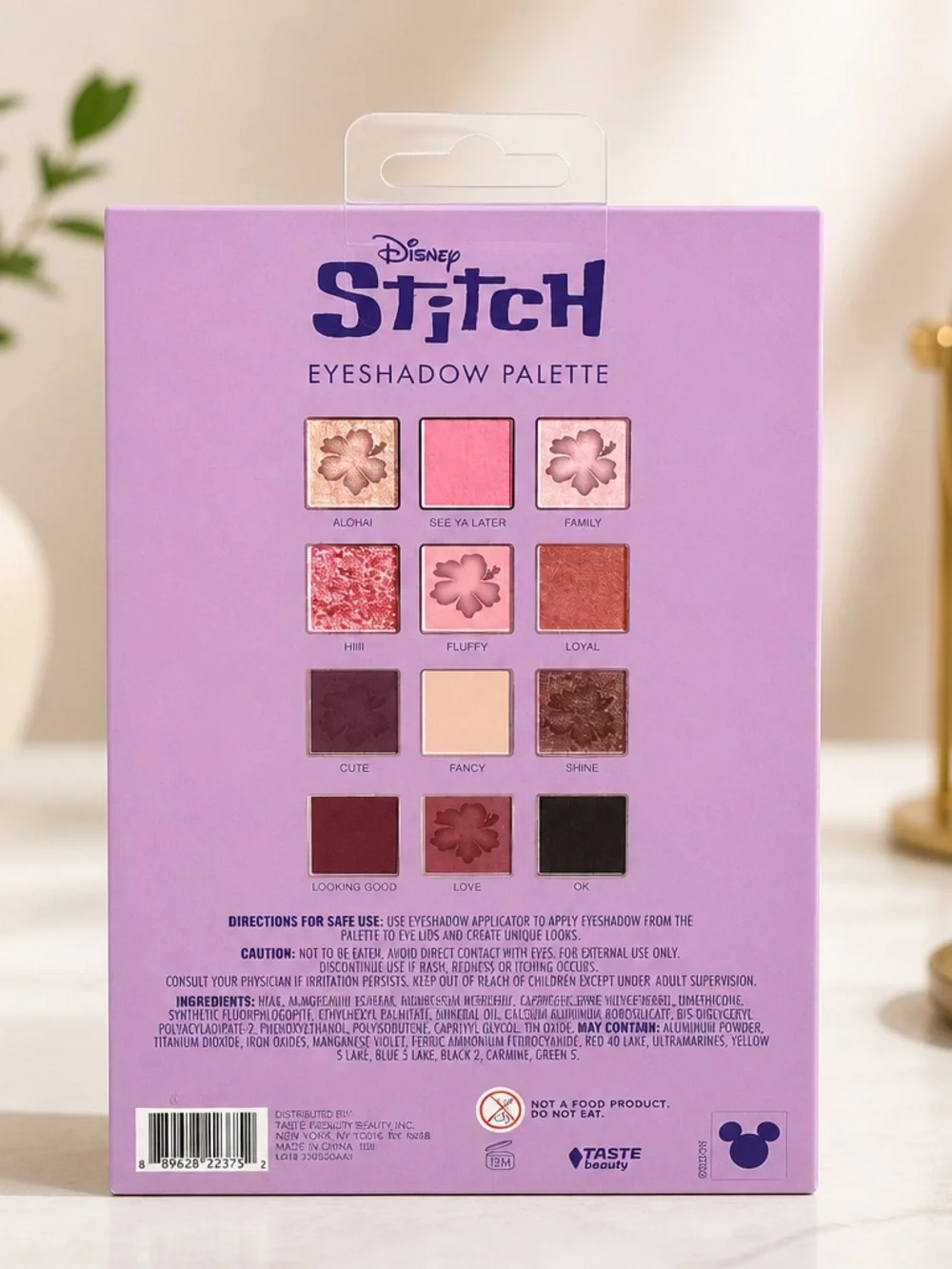Disney Stitch Eyeshadow Palette Collectible Makeup Set